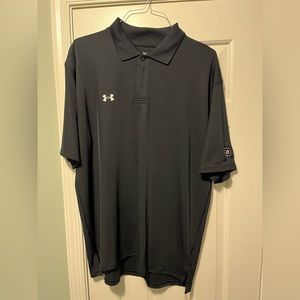 Men’s Large Black Flyer Under Armour Polo
